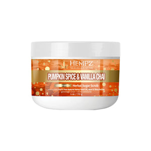 HEMPZ Pumpkin Spice & Vanilla Chai Herbal Body Scrub