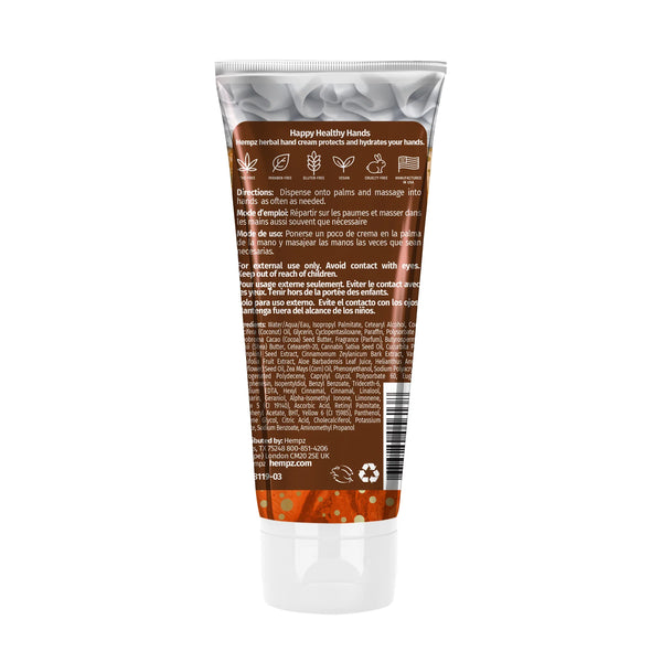 HEMPZ Pumpkin Spice & Vanilla Chai Herbal Hand Cream