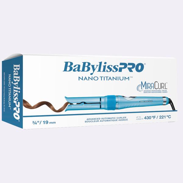 BaBylissPRO Nano Titanium Miracurl 3/4" Advanced Automatic Curler