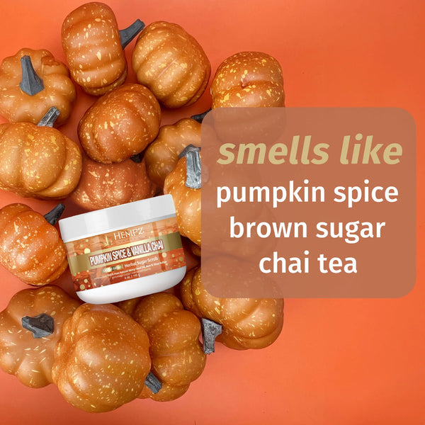 HEMPZ Pumpkin Spice & Vanilla Chai Herbal Body Scrub