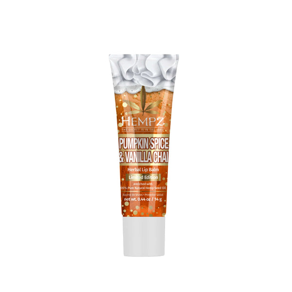 HEMPZ Pumpkin Spice & Vanilla Chai Herbal Lip Balm