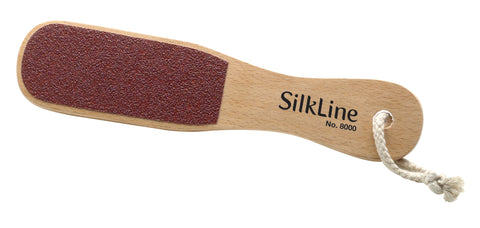 SILKLINE™ Professional "Wet/Dry" Foot File with Wood Handle