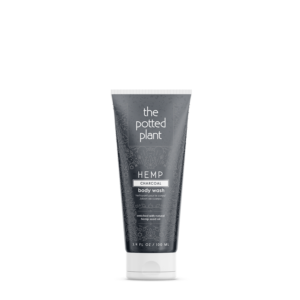 The Potted Plant Charcoal Body Wash