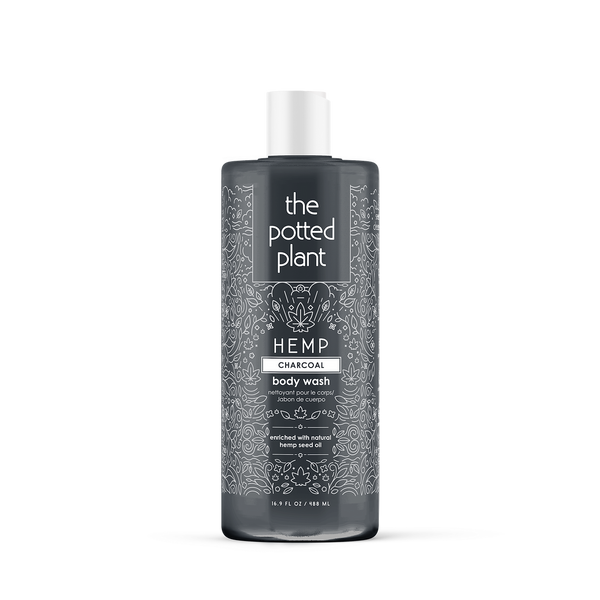 The Potted Plant Charcoal Body Wash