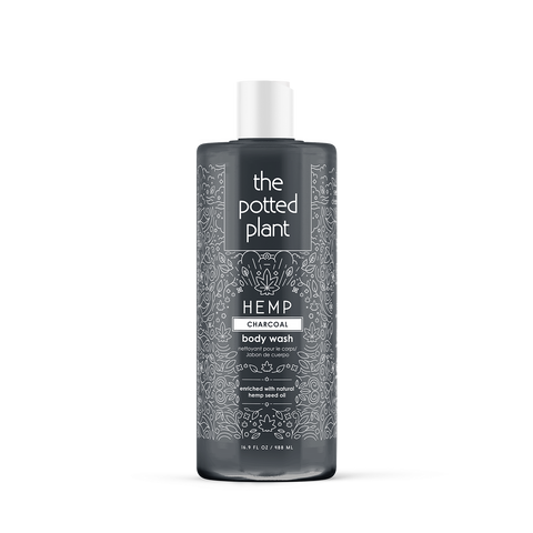 The Potted Plant Charcoal Body Wash