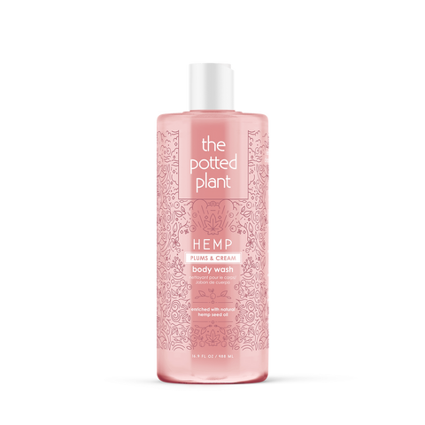 The Potted Plant Plums & Cream Body Wash